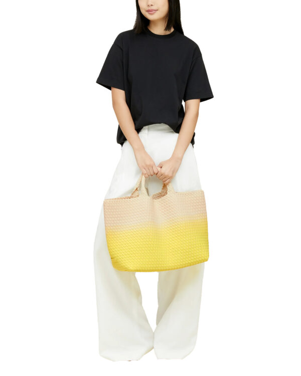St. Barths Large Tote Dip Dyed GINKGO - Image 3