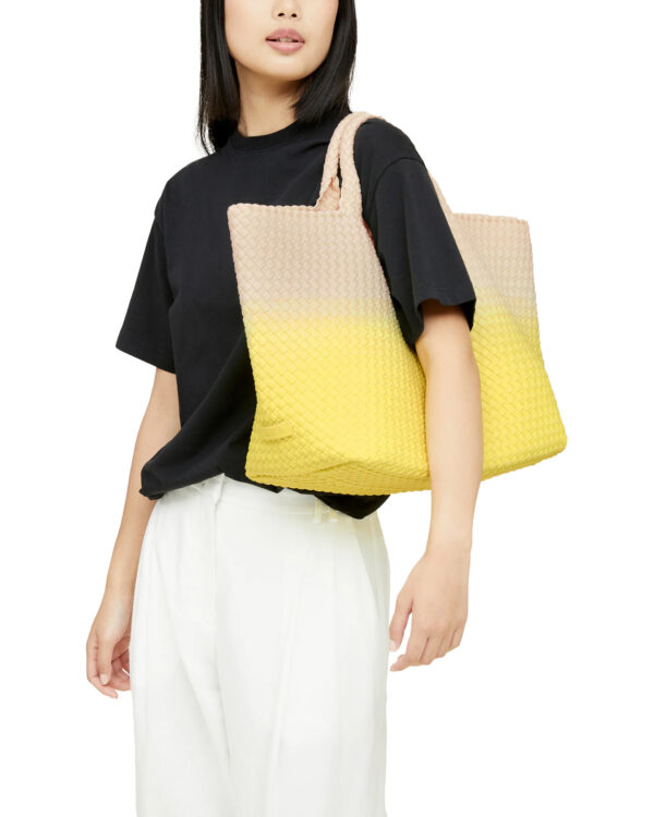 St. Barths Large Tote Dip Dyed GINKGO - Image 6
