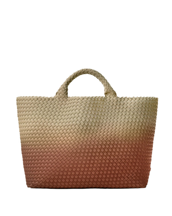 St. Barths Large Tote Dip Dyed JAVA