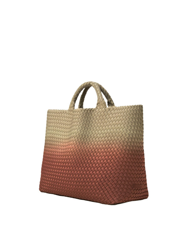 St. Barths Large Tote Dip Dyed JAVA - Image 2