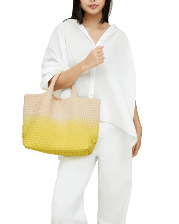 St. Barths Medium Tote Dip Dyed GINKGO - Image 3