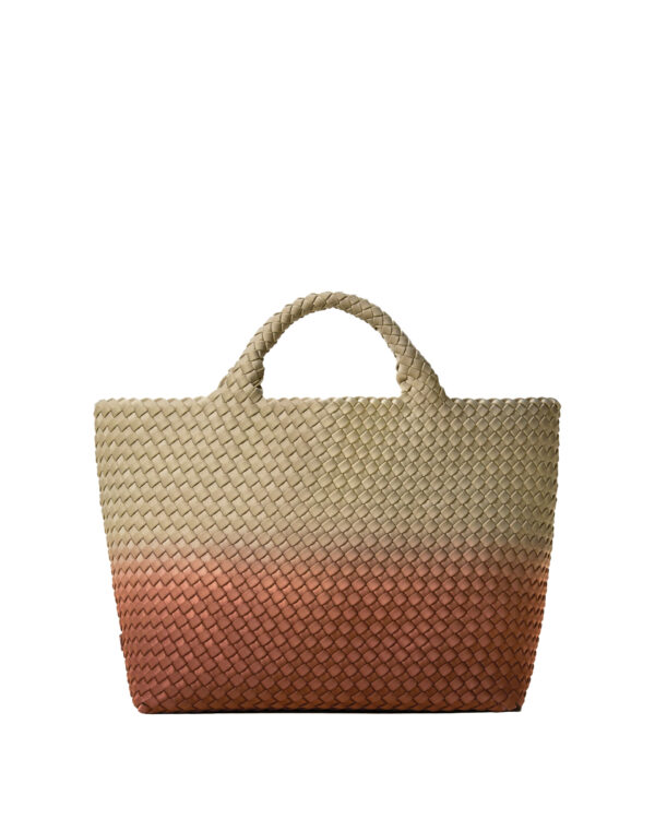 St. Barths Medium Tote Dip Dyed JAVA
