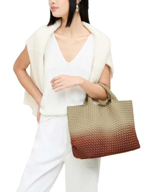 St. Barths Medium Tote Dip Dyed JAVA - Image 3
