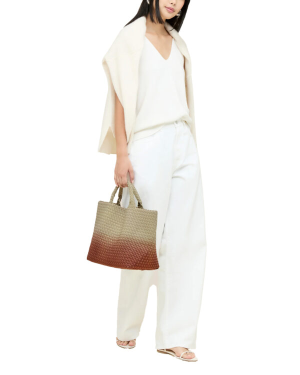 St. Barths Medium Tote Dip Dyed JAVA - Image 6