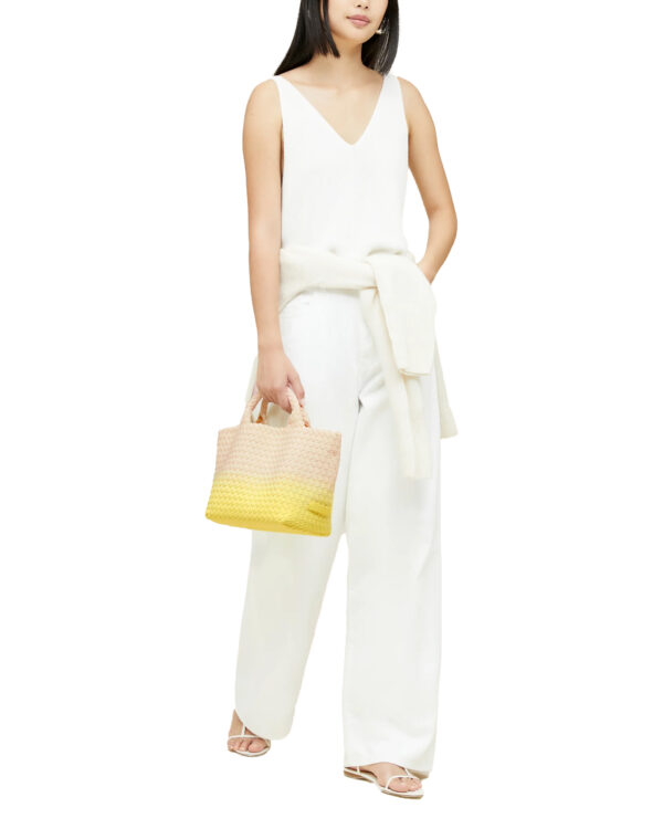 St. Barths Small Tote Dip Dyed GINKGO - Image 4