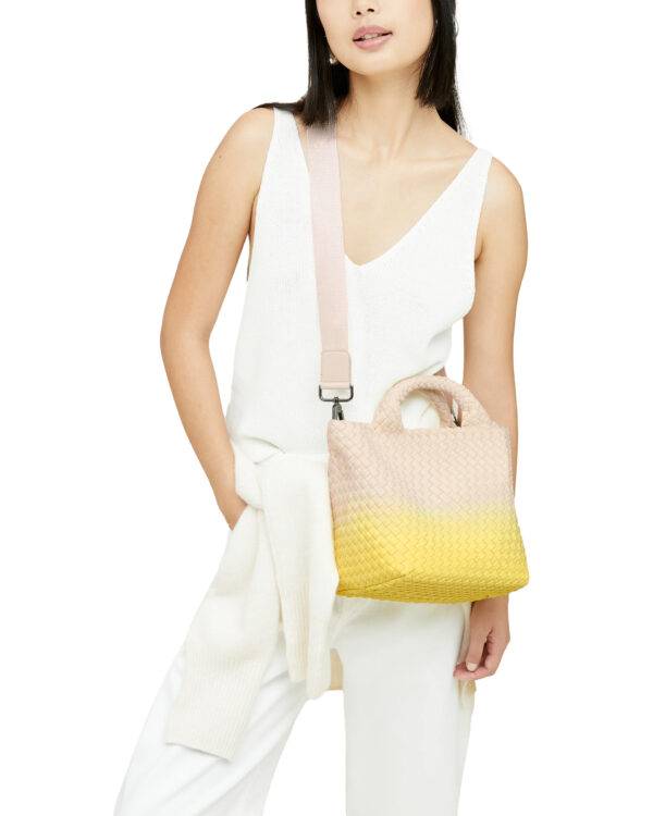 St. Barths Small Tote Dip Dyed GINKGO - Image 6