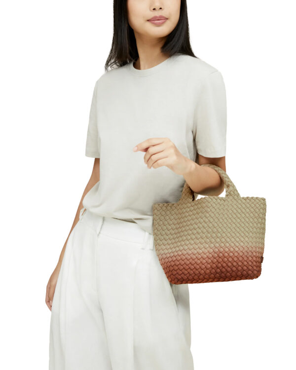 St. Barths Small Tote Dip Dyed JAVA - Image 5